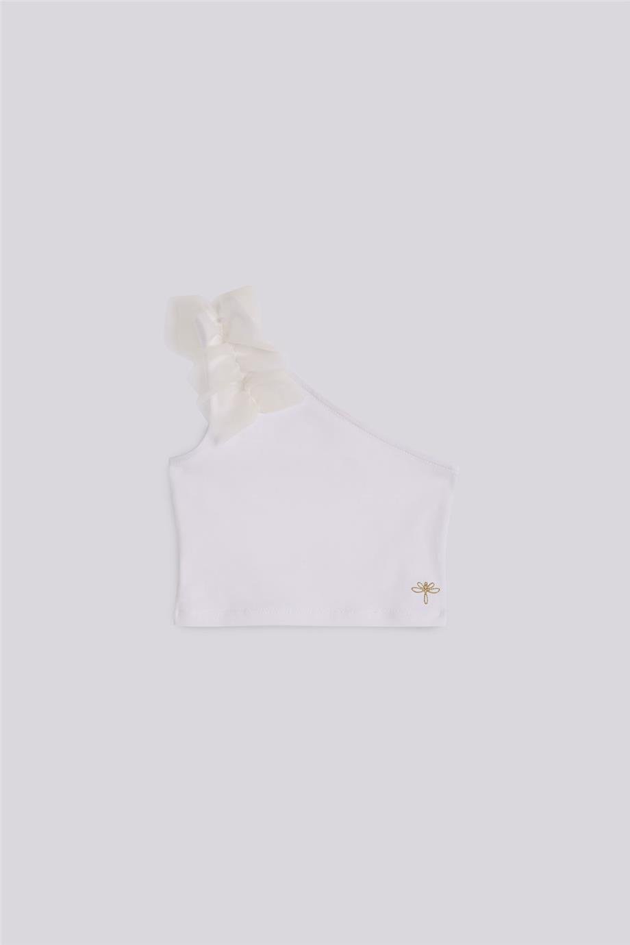 Tyess Kız Çocuk Ekru BluzTyess Kız Çocuk Ekru Bluz