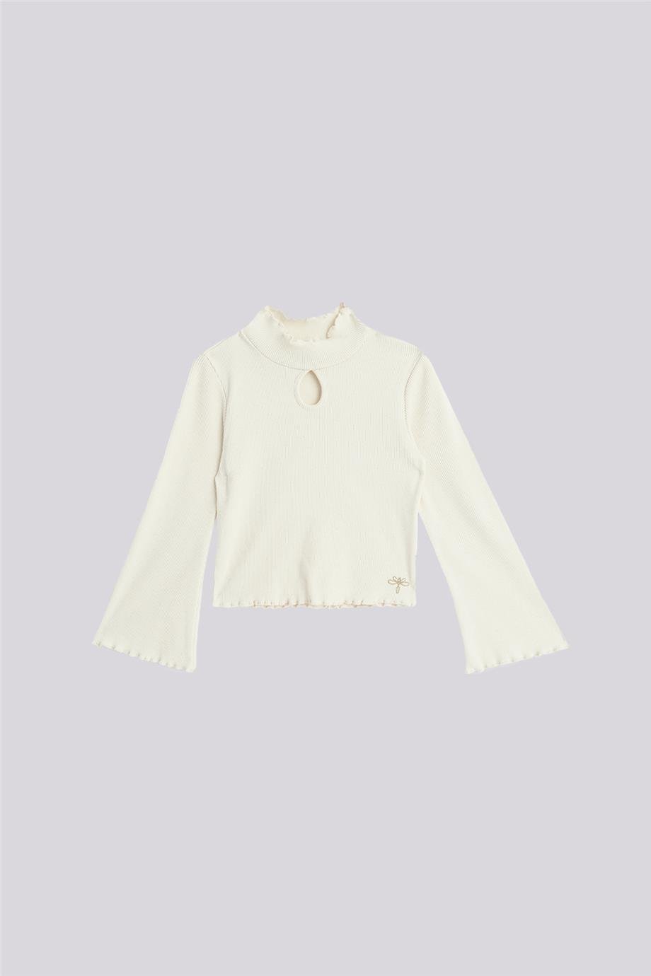 Tyess Girl Ecru BlouseTyess Girl Ecru Blouse