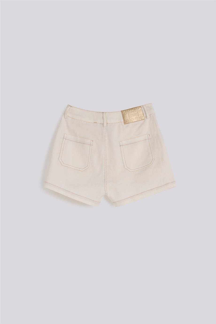 Tyess Kız Çocuk Ekru EtekTyess Kız Çocuk Ekru Etek