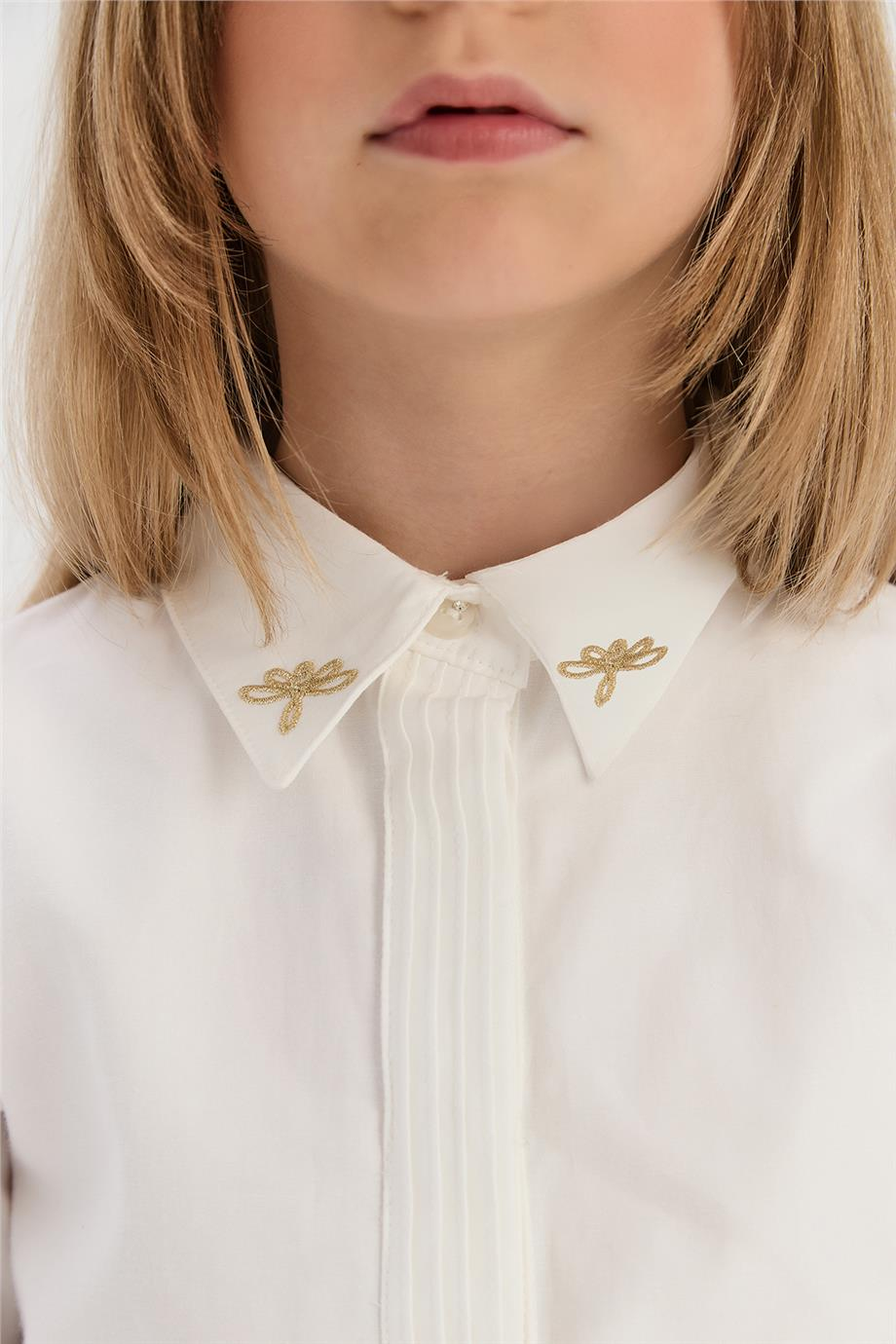 Tyess Girl Ecru ShirtTyess Girl Ecru Shirt