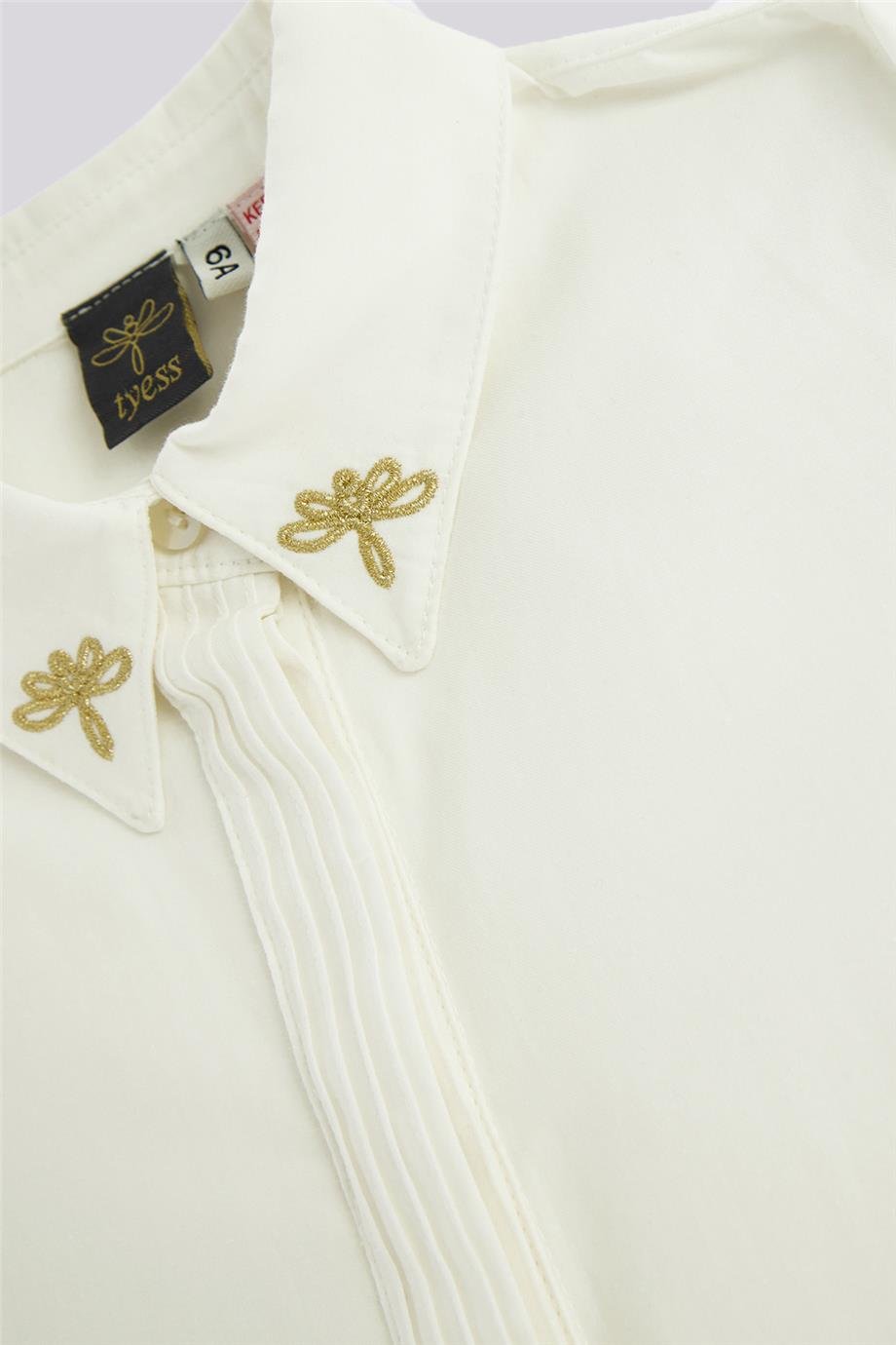 Tyess Girl Ecru ShirtTyess Girl Ecru Shirt