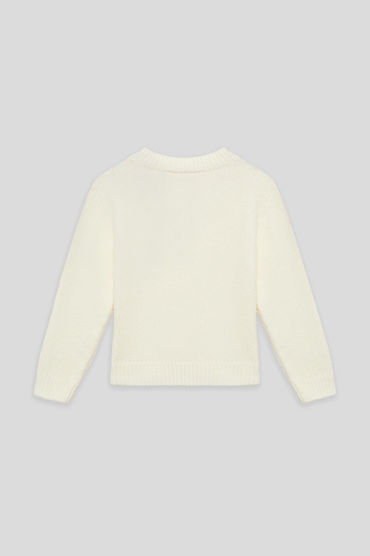 Tyess Girl Ecru SweaterTyess Girl Ecru Sweater