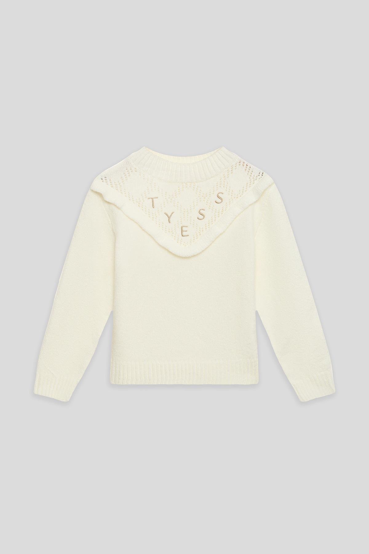 Tyess Girl Ecru SweaterTyess Girl Ecru Sweater