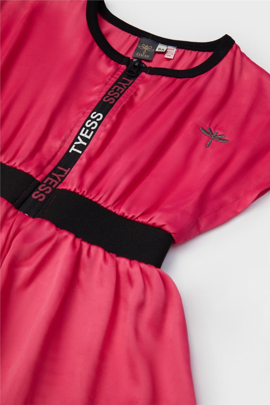 Tyess Kız Çocuk Fuşya Tulum