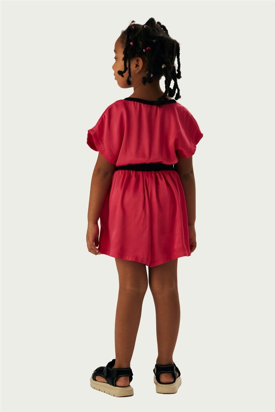 Tyess Kız Çocuk Fuşya Tulum