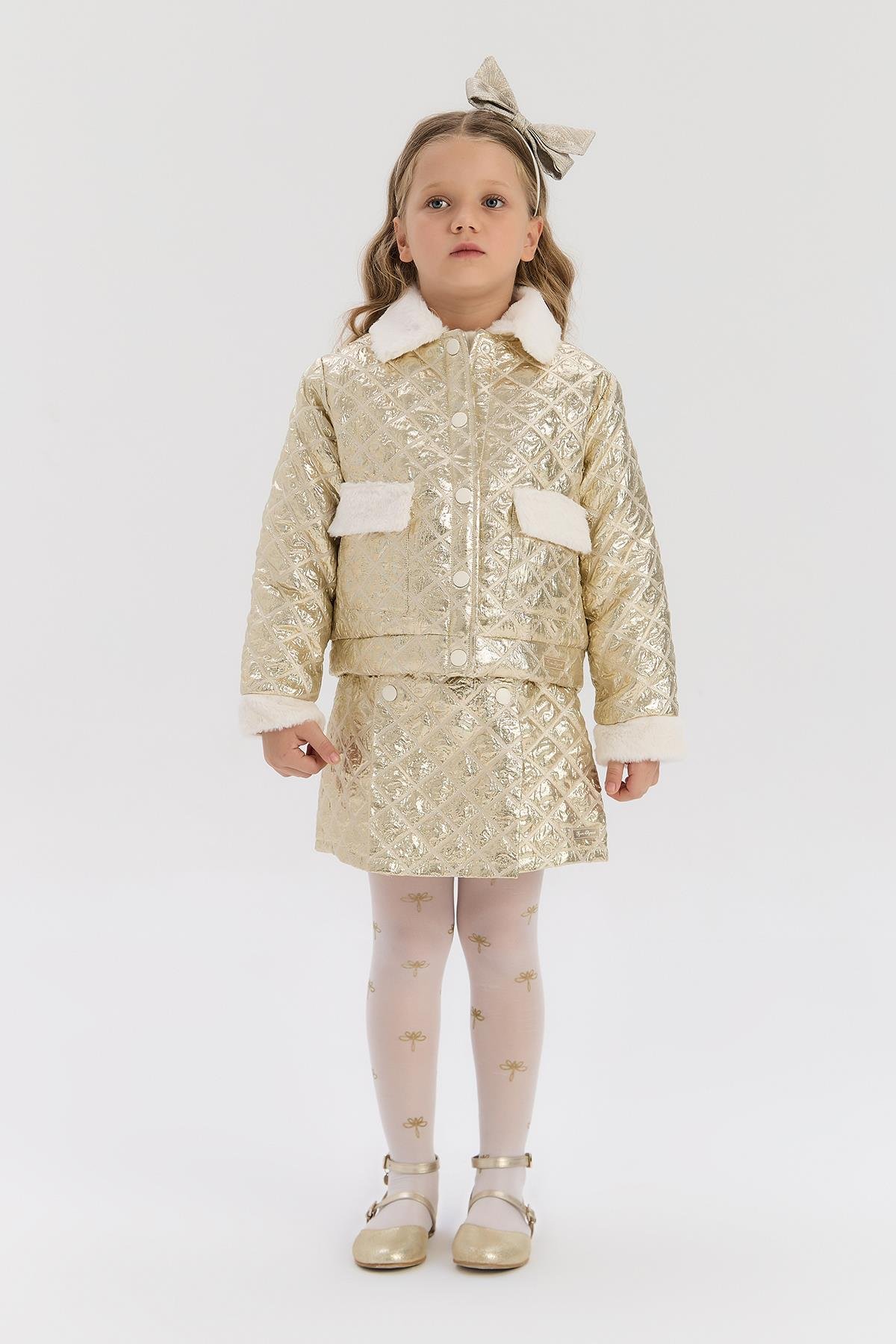 Tyess Girl Gold JacketTyess Girl Gold Jacket