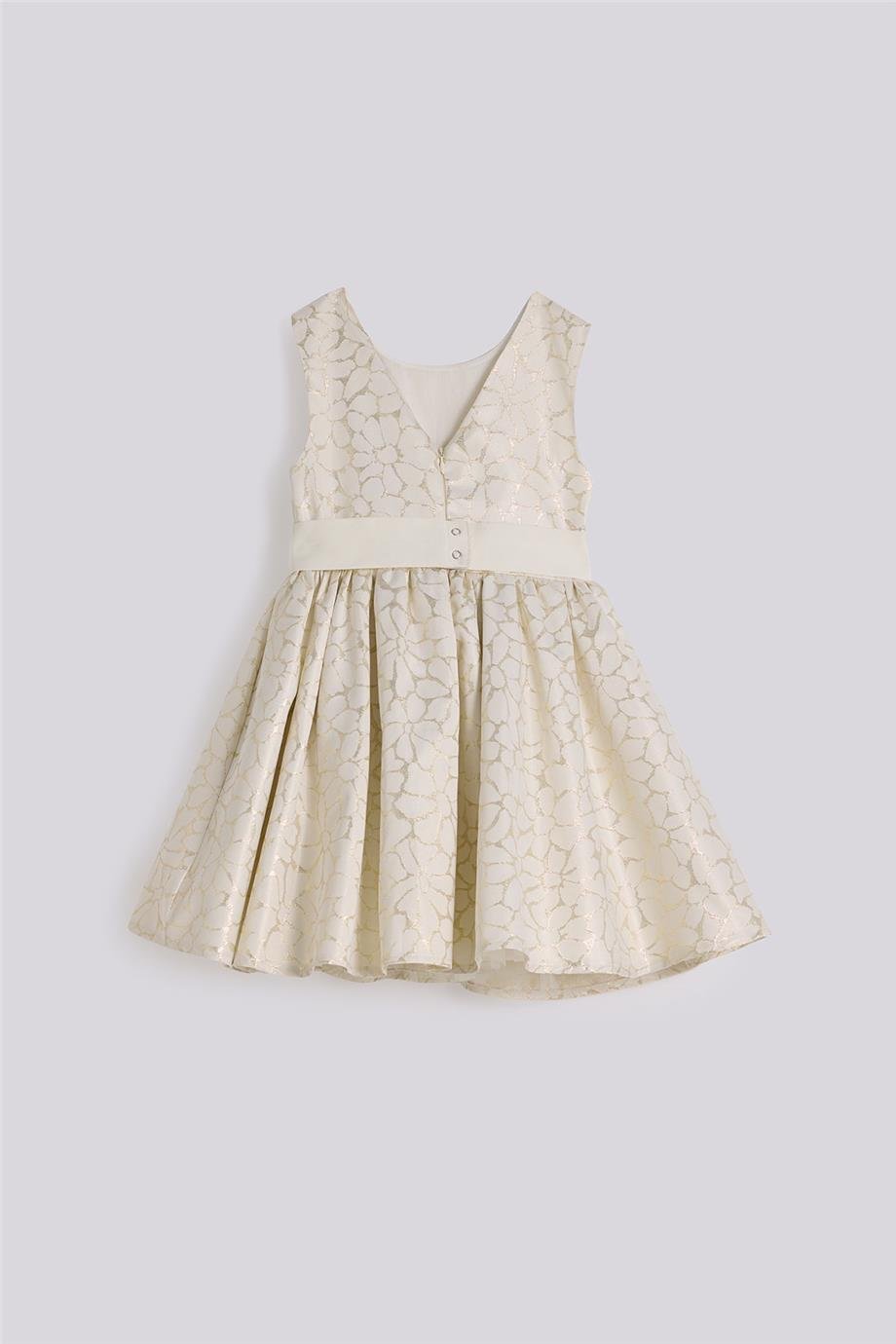 Tyess Kız Çocuk Gold ElbiseTyess Kız Çocuk Gold Elbise