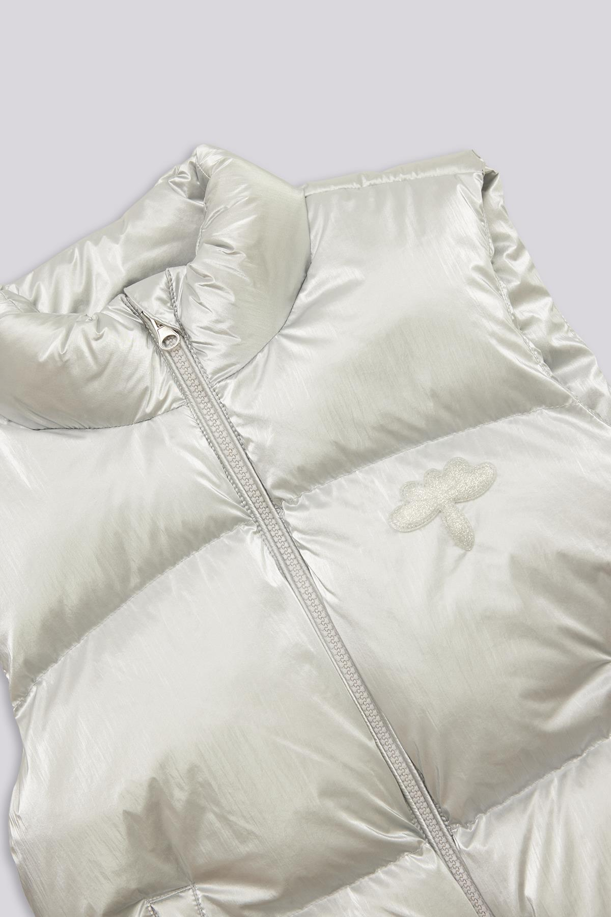 Tyess Girls Silver VestTyess Girls Silver Vest