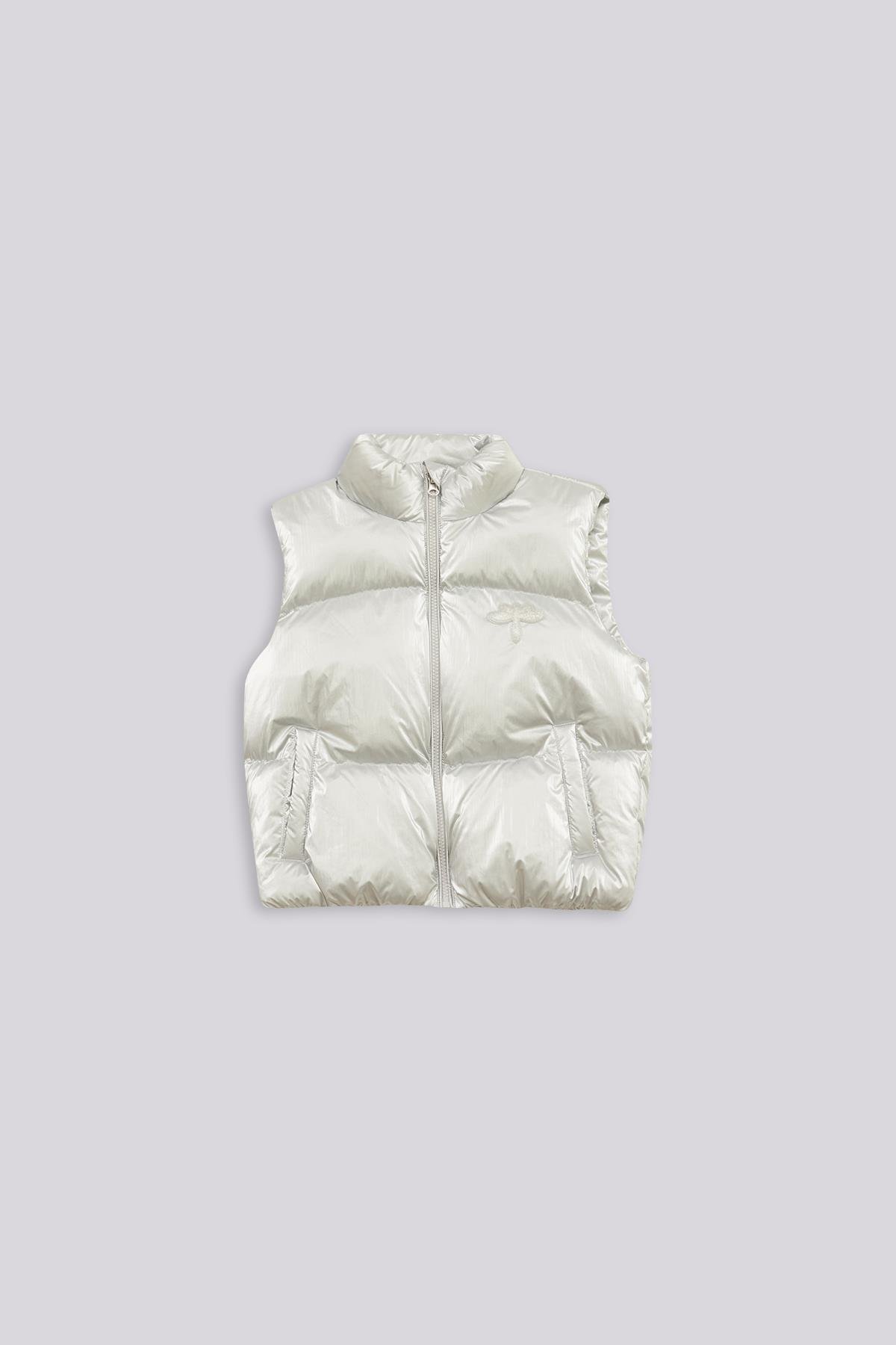 Tyess Girls Silver VestTyess Girls Silver Vest