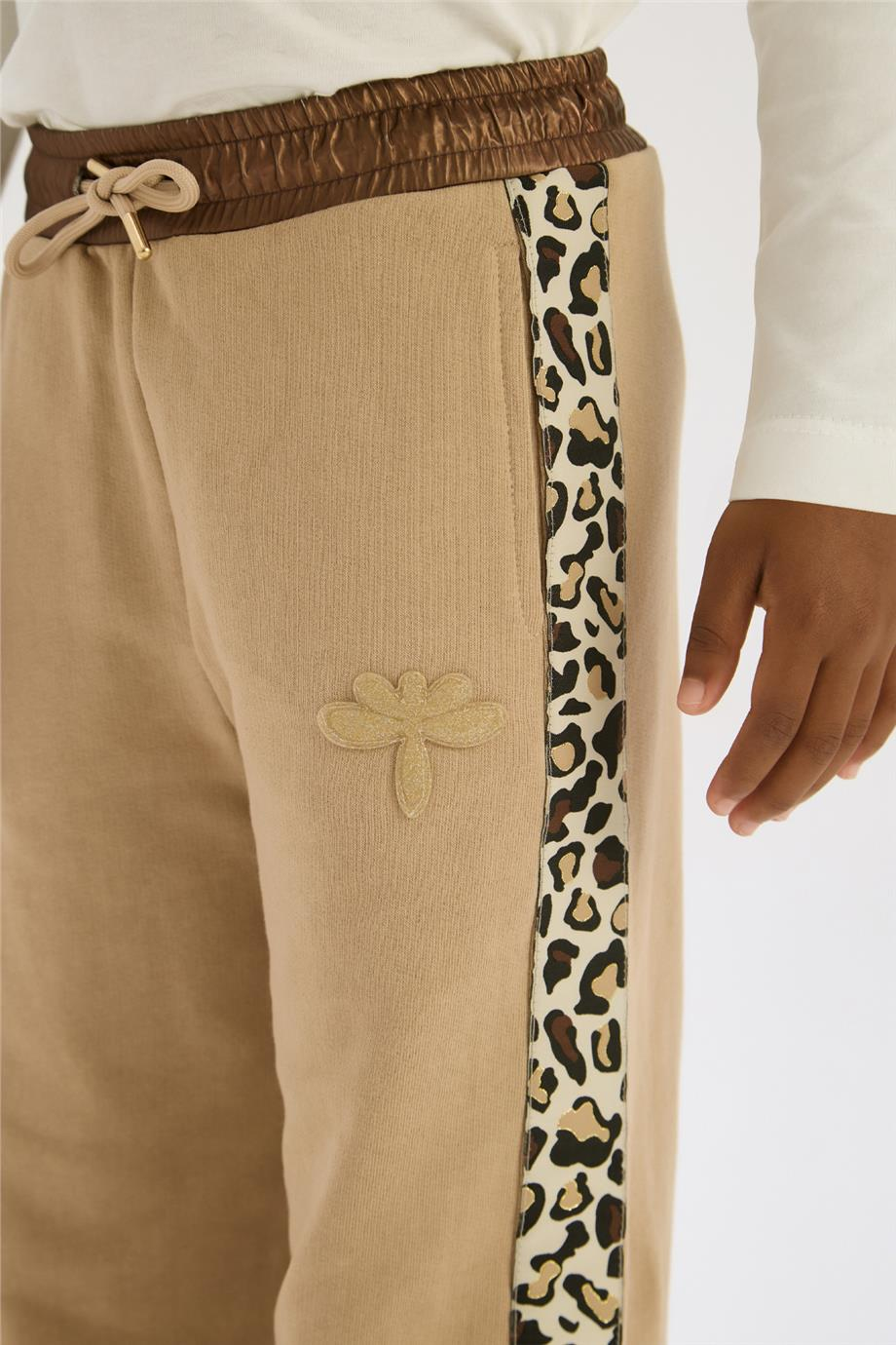 Tyess Kız Çocuk Kahve Eşofman AltıTyess Kız Çocuk Kahve Eşofman Altı