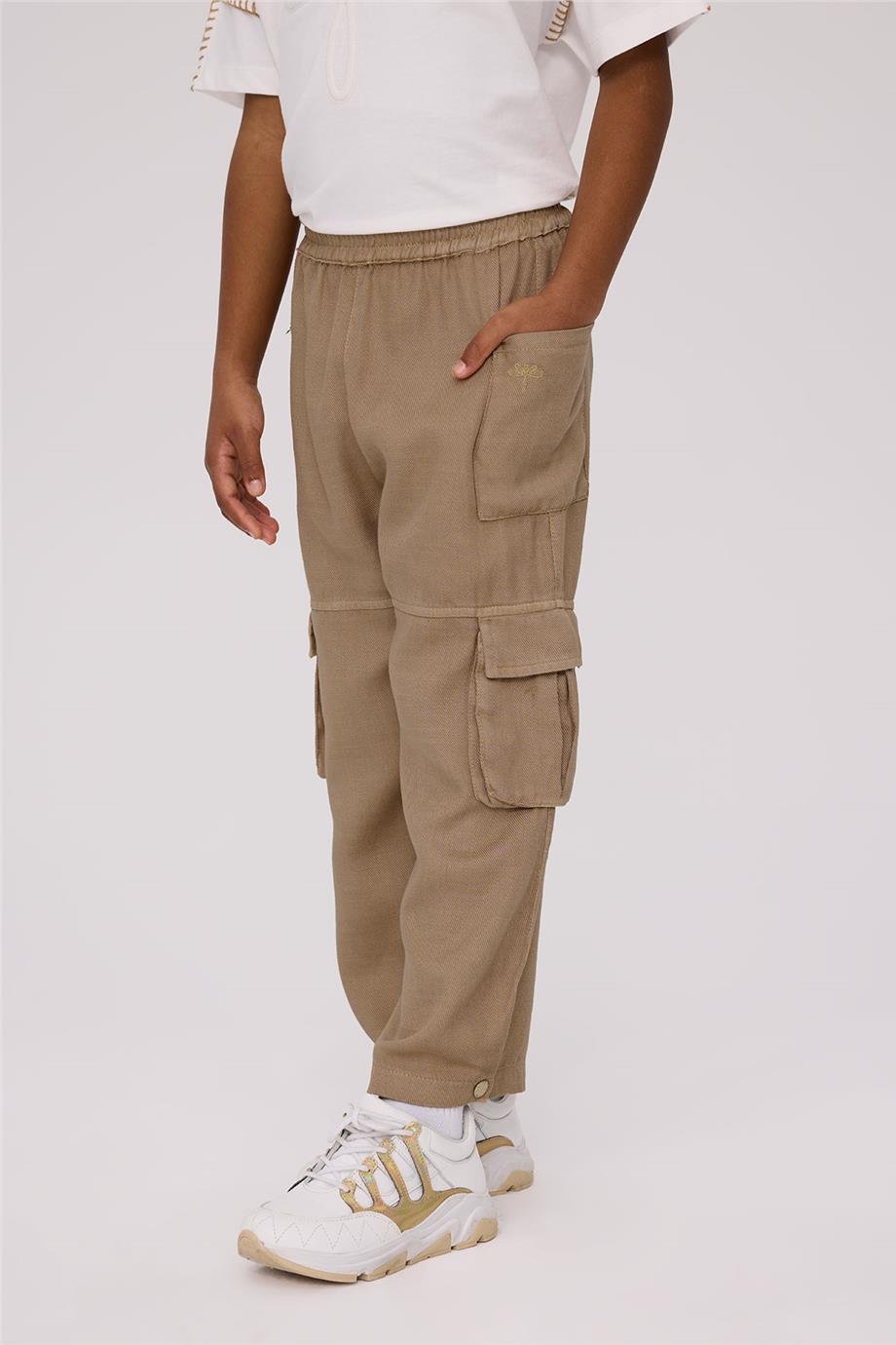 Tyess Girl Brown TrousersTyess Girl Brown Trousers