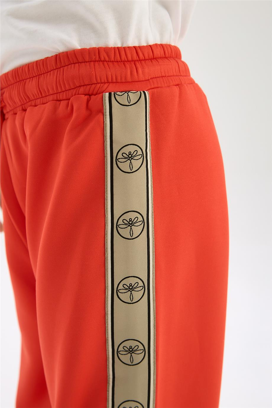 Tyess Kız Çocuk Kırmızı Eşofman AltıTyess Kız Çocuk Kırmızı Eşofman Altı