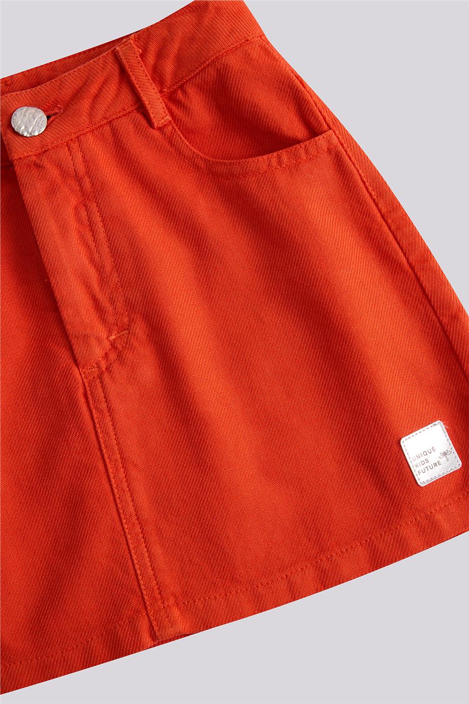 Tyess Kız Çocuk Kırmızı EtekTyess Kız Çocuk Kırmızı Etek