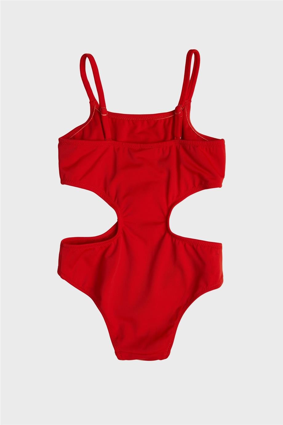 Tyess Kız Çocuk Kırmızı Mayo