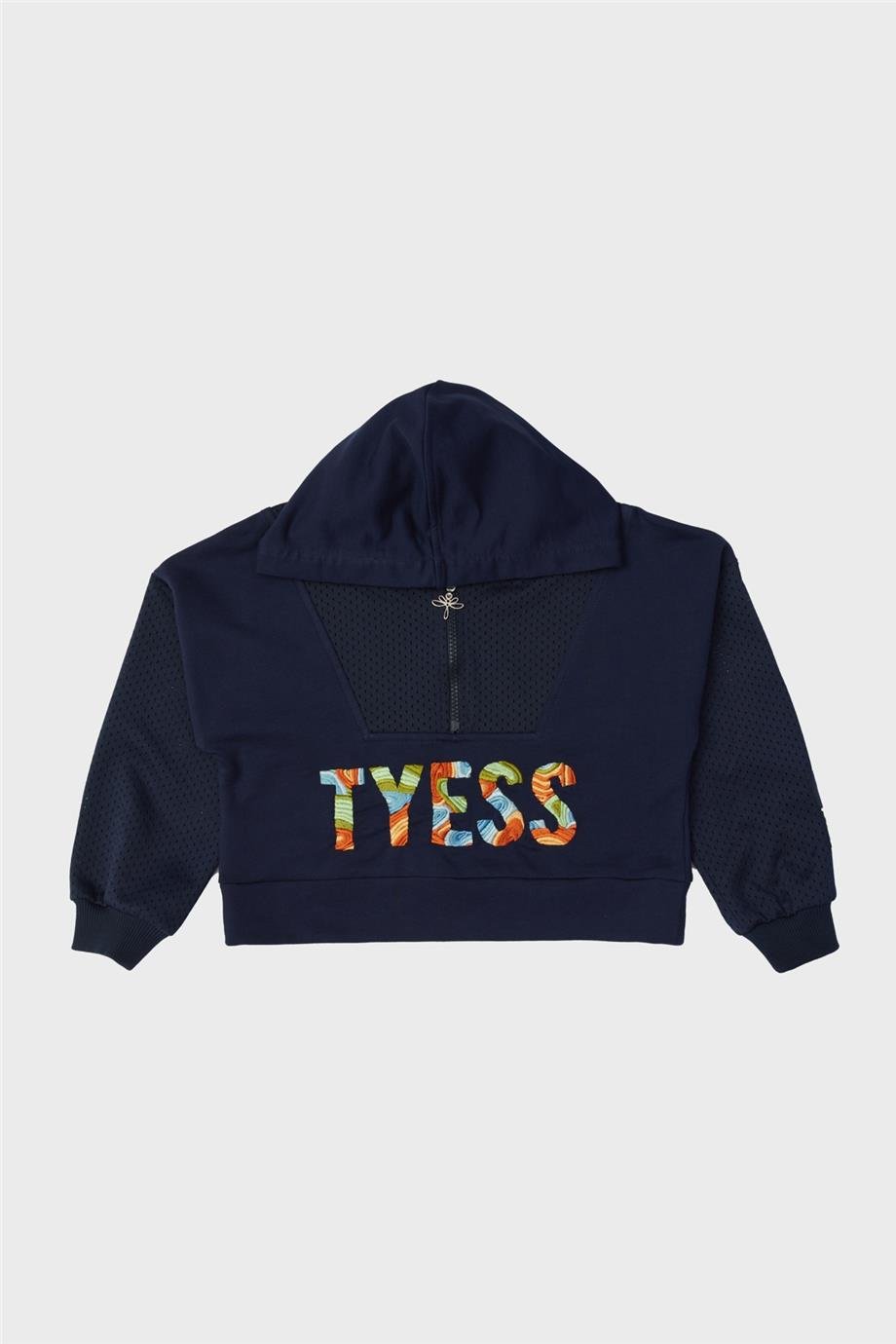 Tyess Kız Çocuk Lacivert Eşofman Üstü