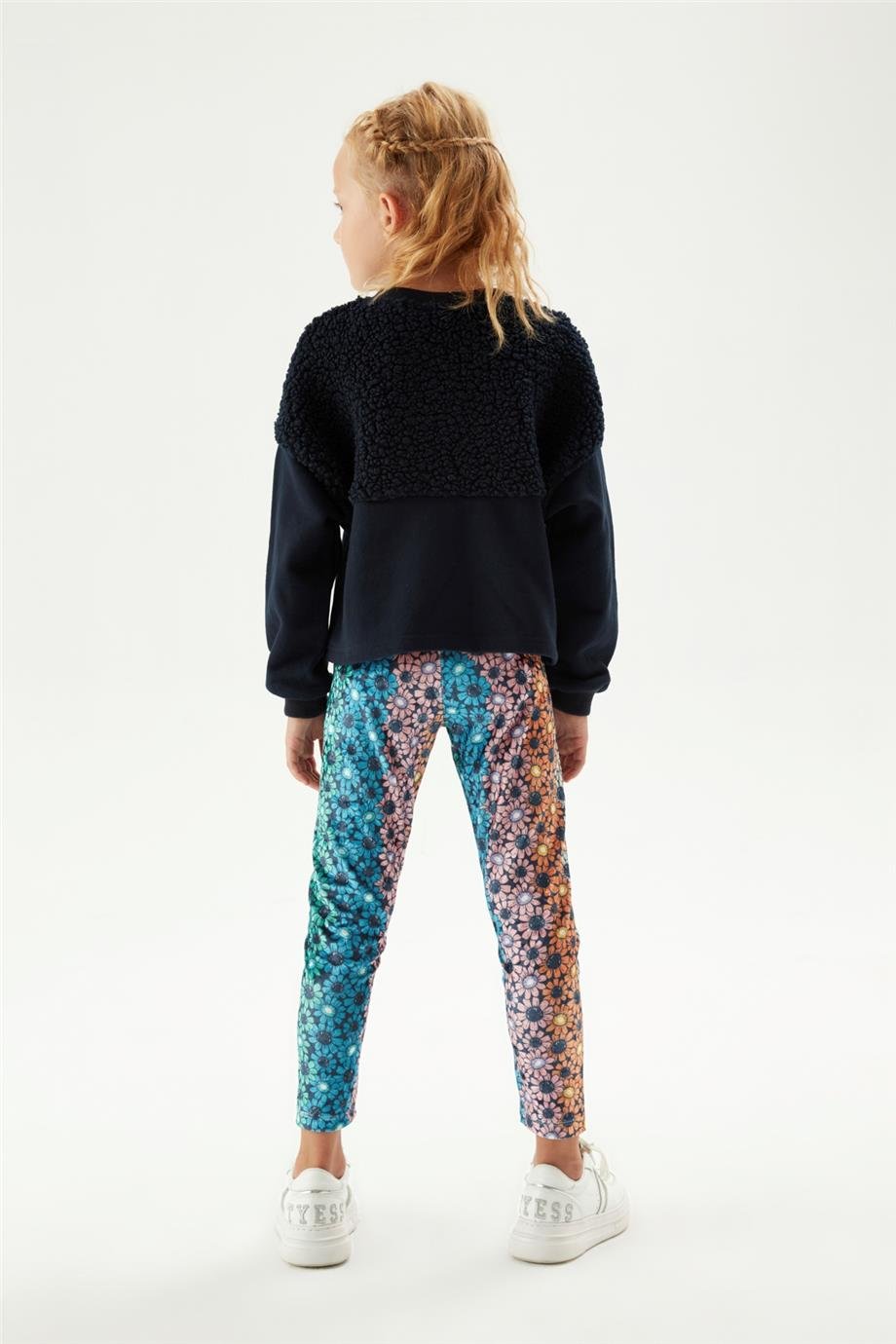 Tyess Kız Çocuk Lacivert Sweatshirt