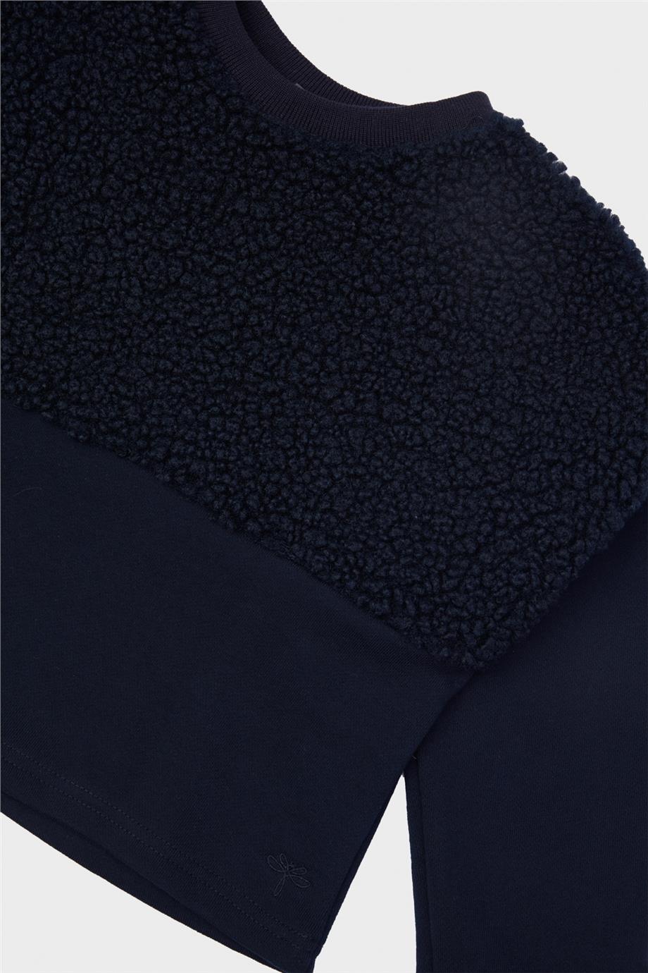 Tyess Kız Çocuk Lacivert Sweatshirt