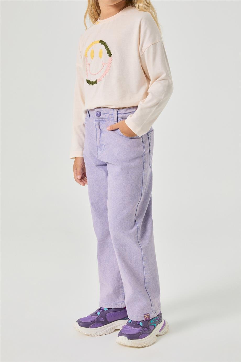 Tyess Kız Çocuk Lila PantolonTyess Kız Çocuk Lila Pantolon