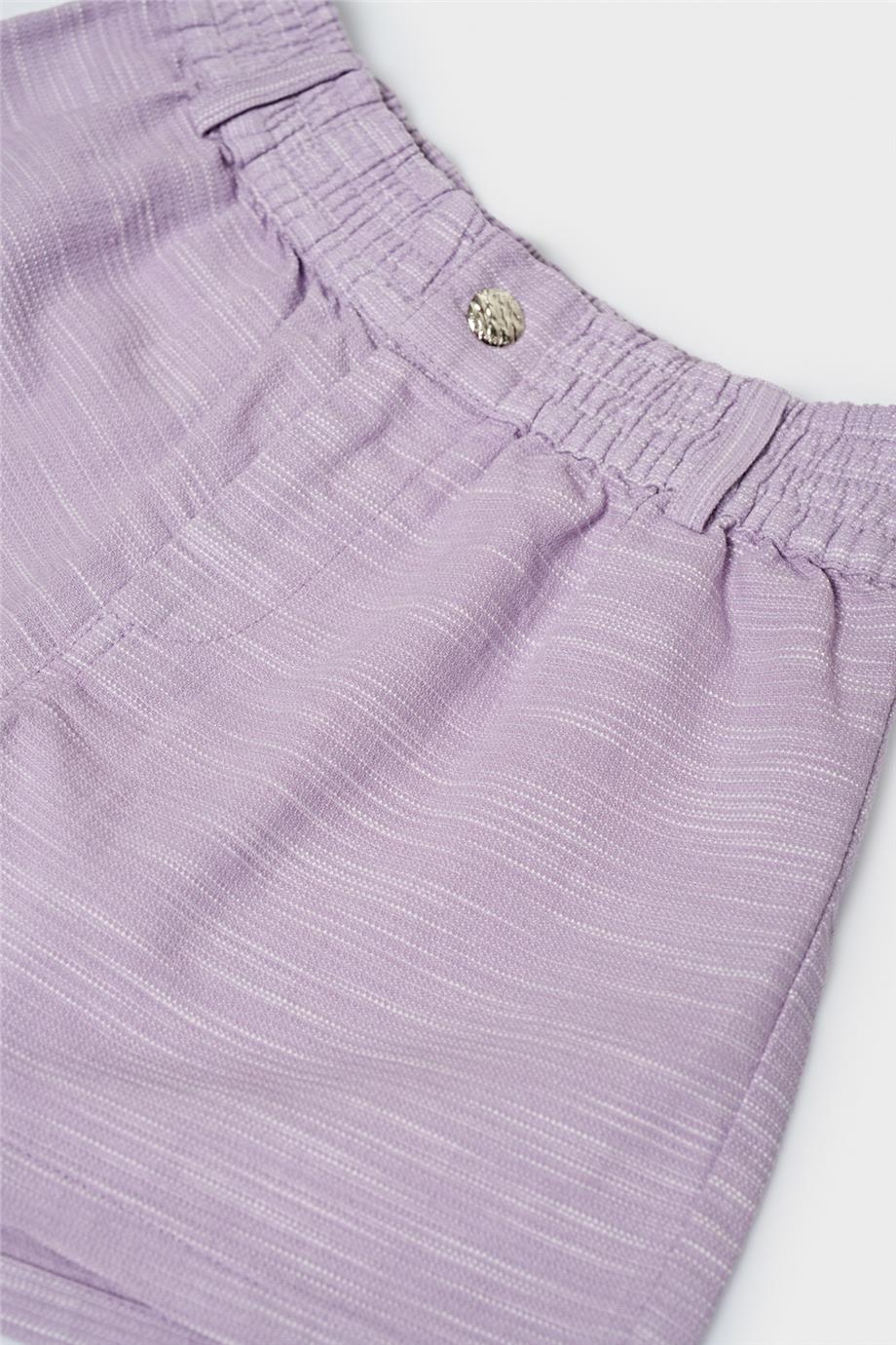Tyess Kız Çocuk Lila Şort