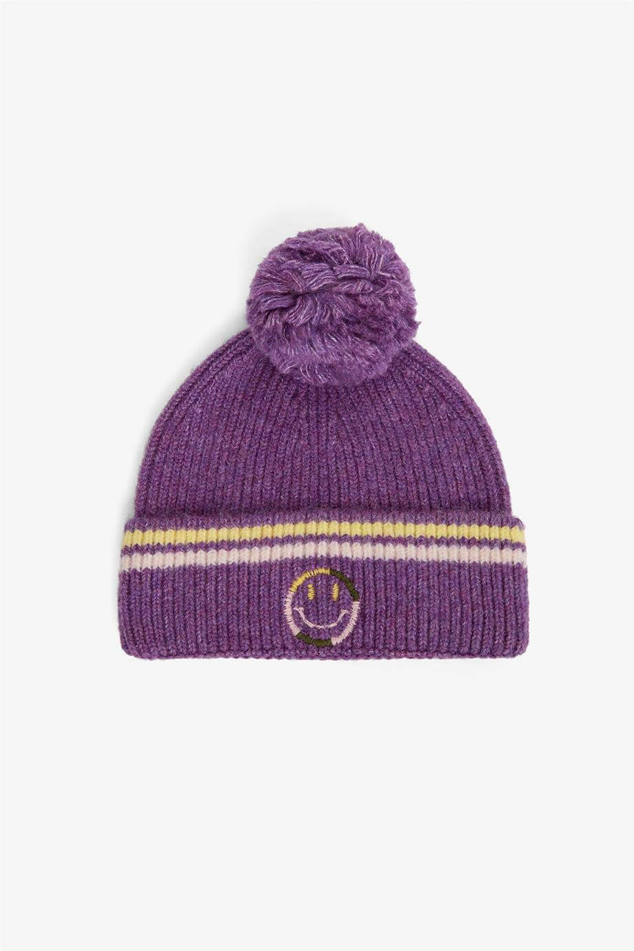 Tyess Kız Çocuk Mor Atkı Bere TakımTyess Kız Çocuk Mor Atkı Bere Takım