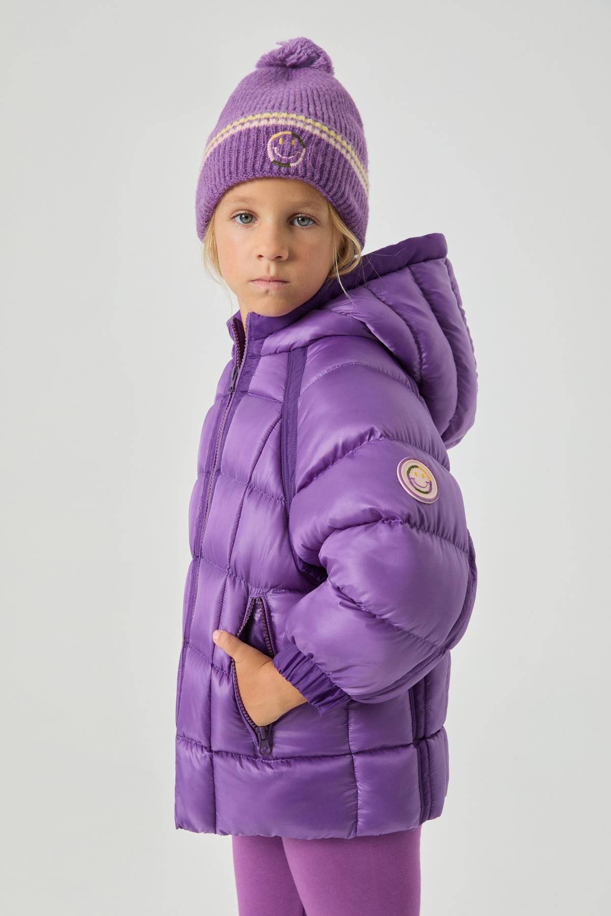 Tyess Girl Purple CoatTyess Girl Purple Coat