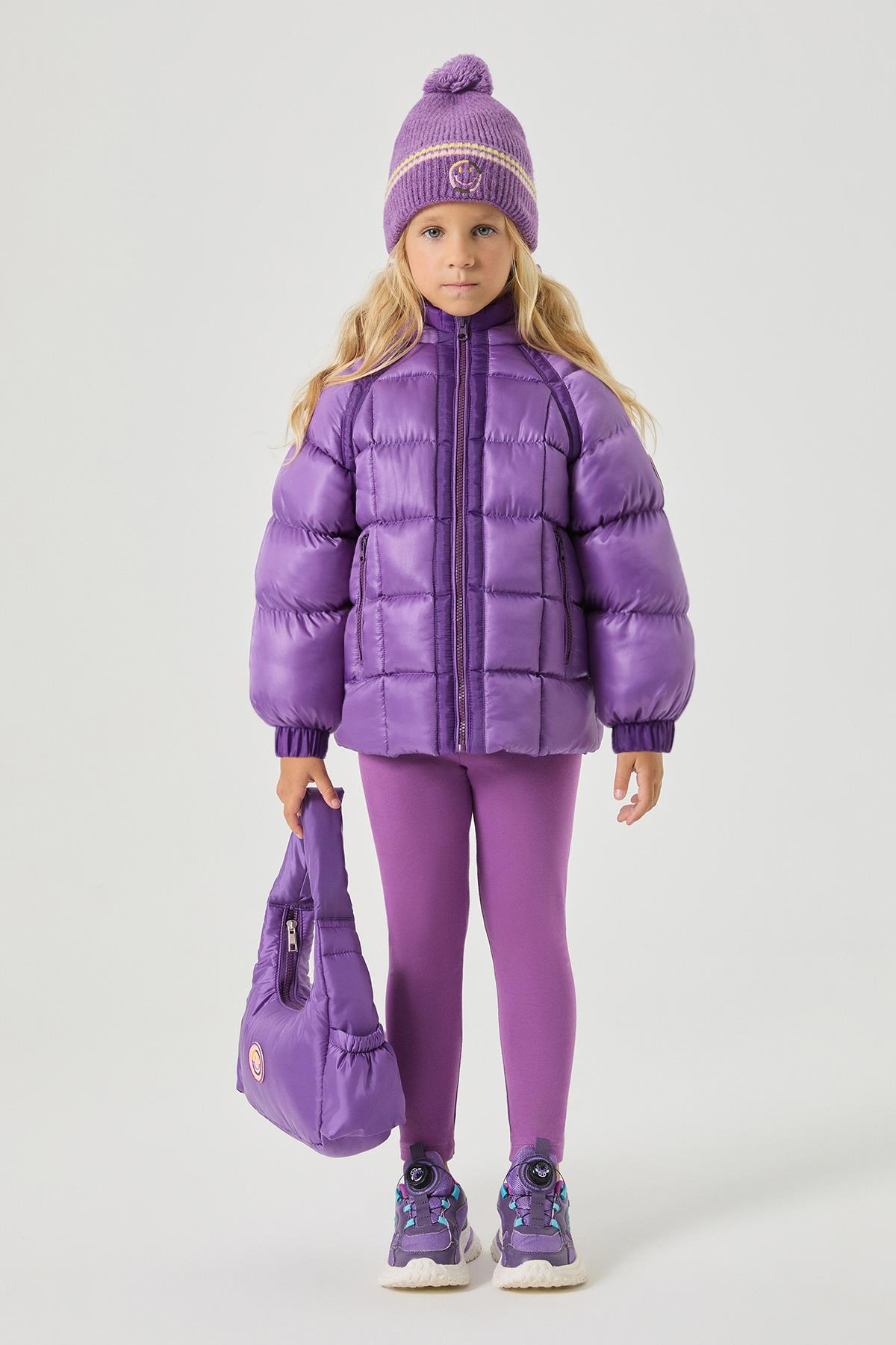 Tyess Girl Purple CoatTyess Girl Purple Coat
