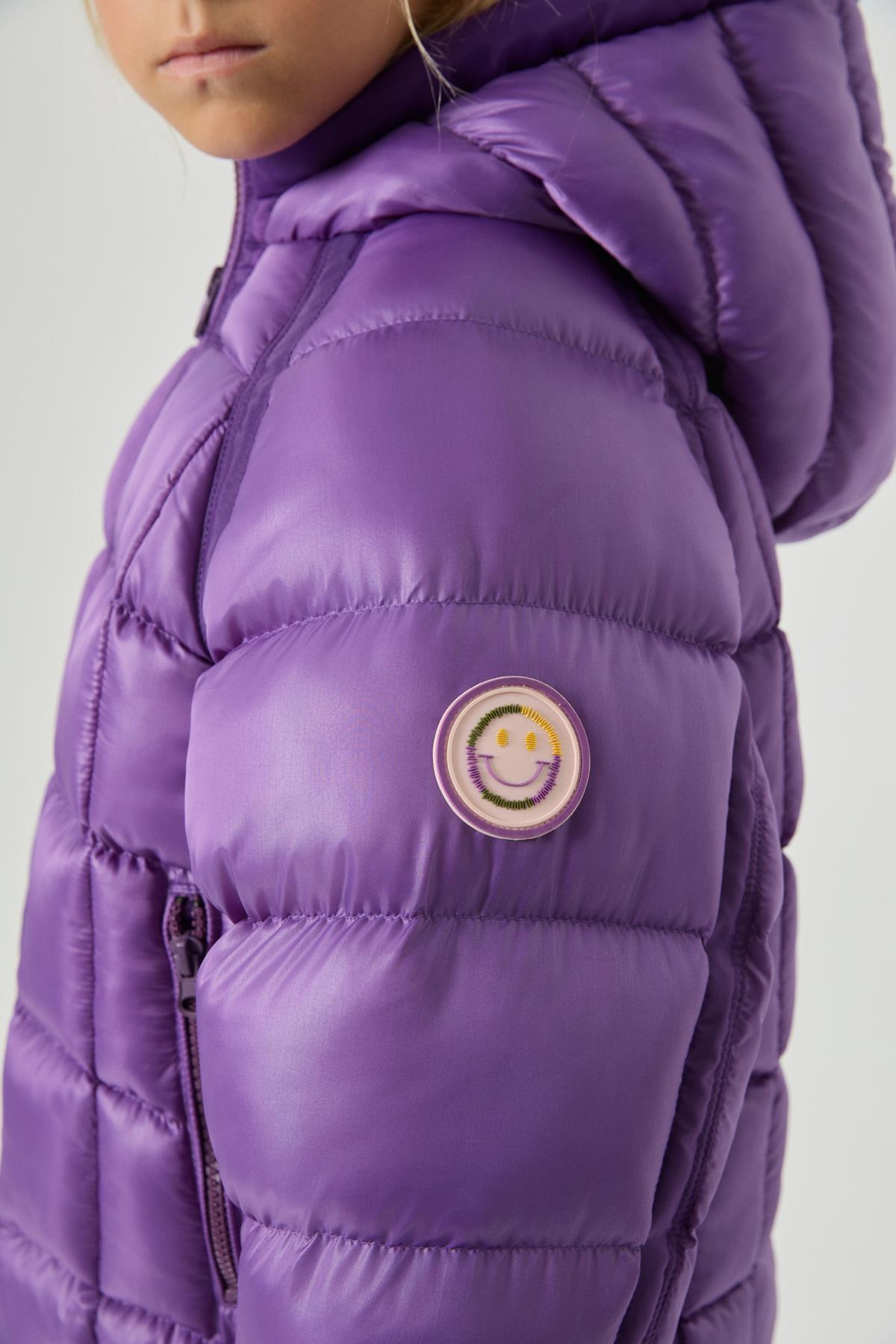 Tyess Girl Purple CoatTyess Girl Purple Coat