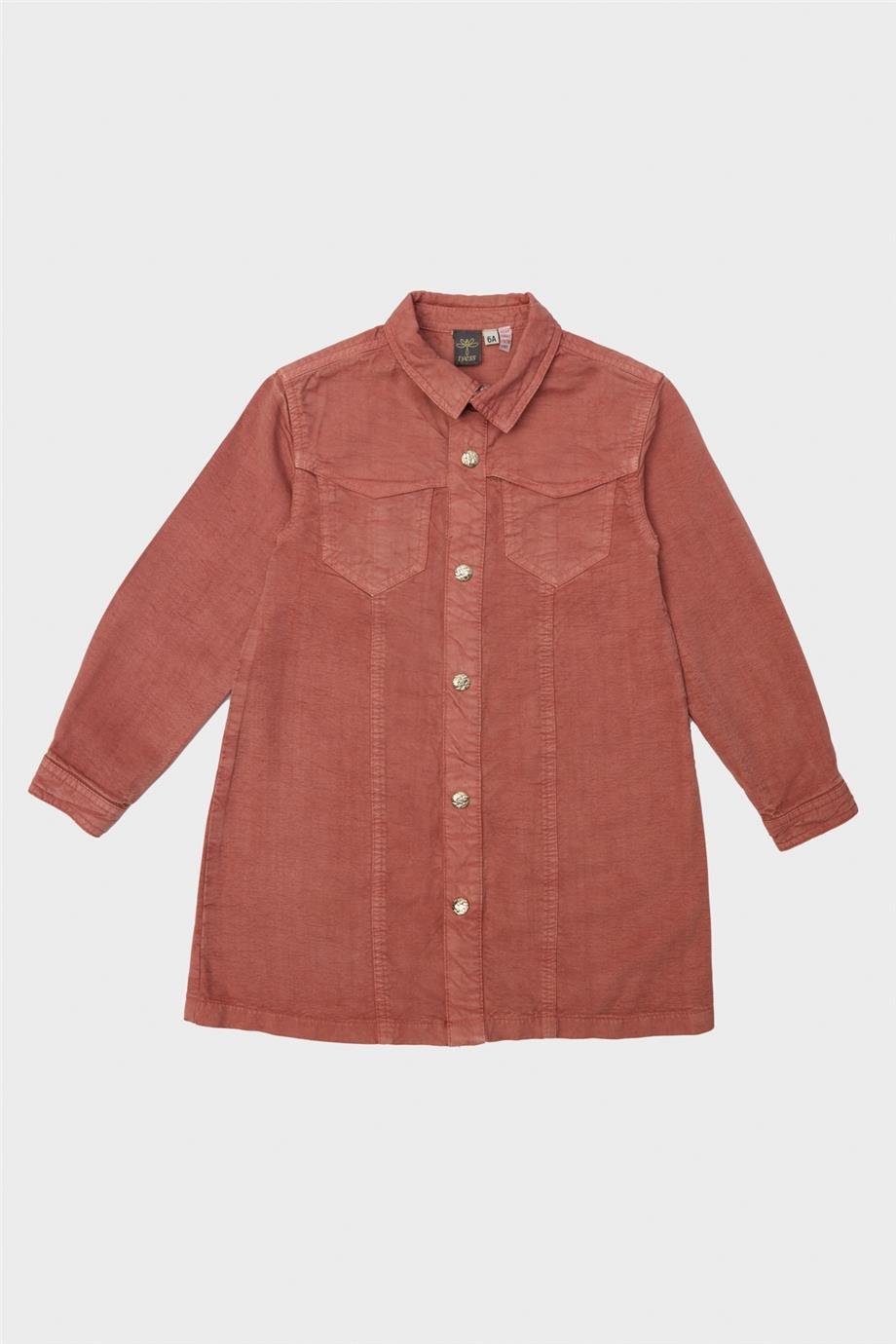 Tyess Kız Çocuk Pembe Elbise