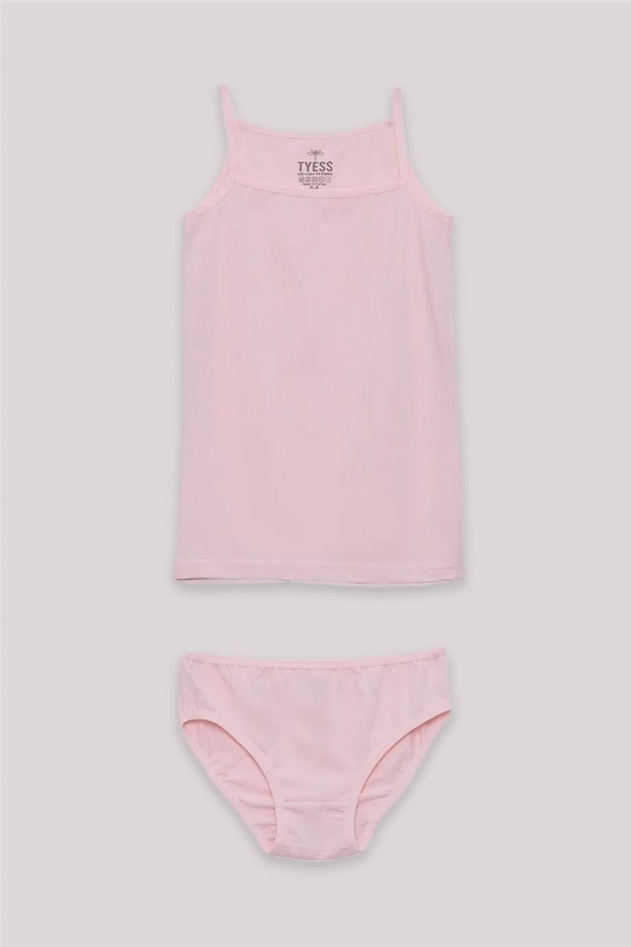 Tyess Kız Çocuk Pembe İç Çamaşır