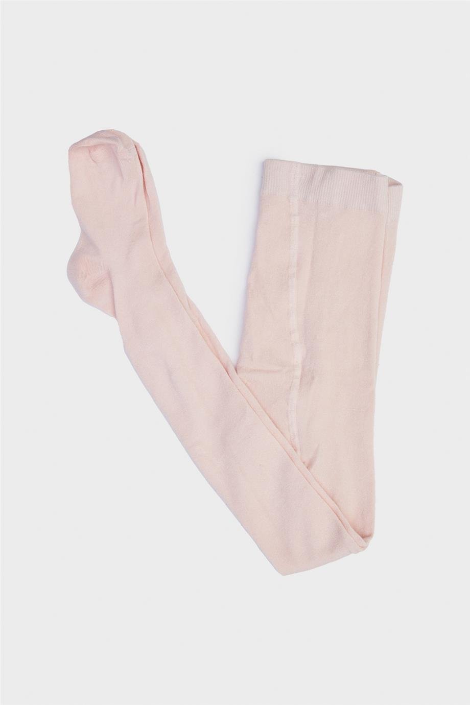 Tyess Kız Çocuk Pembe Külotlu Çorap