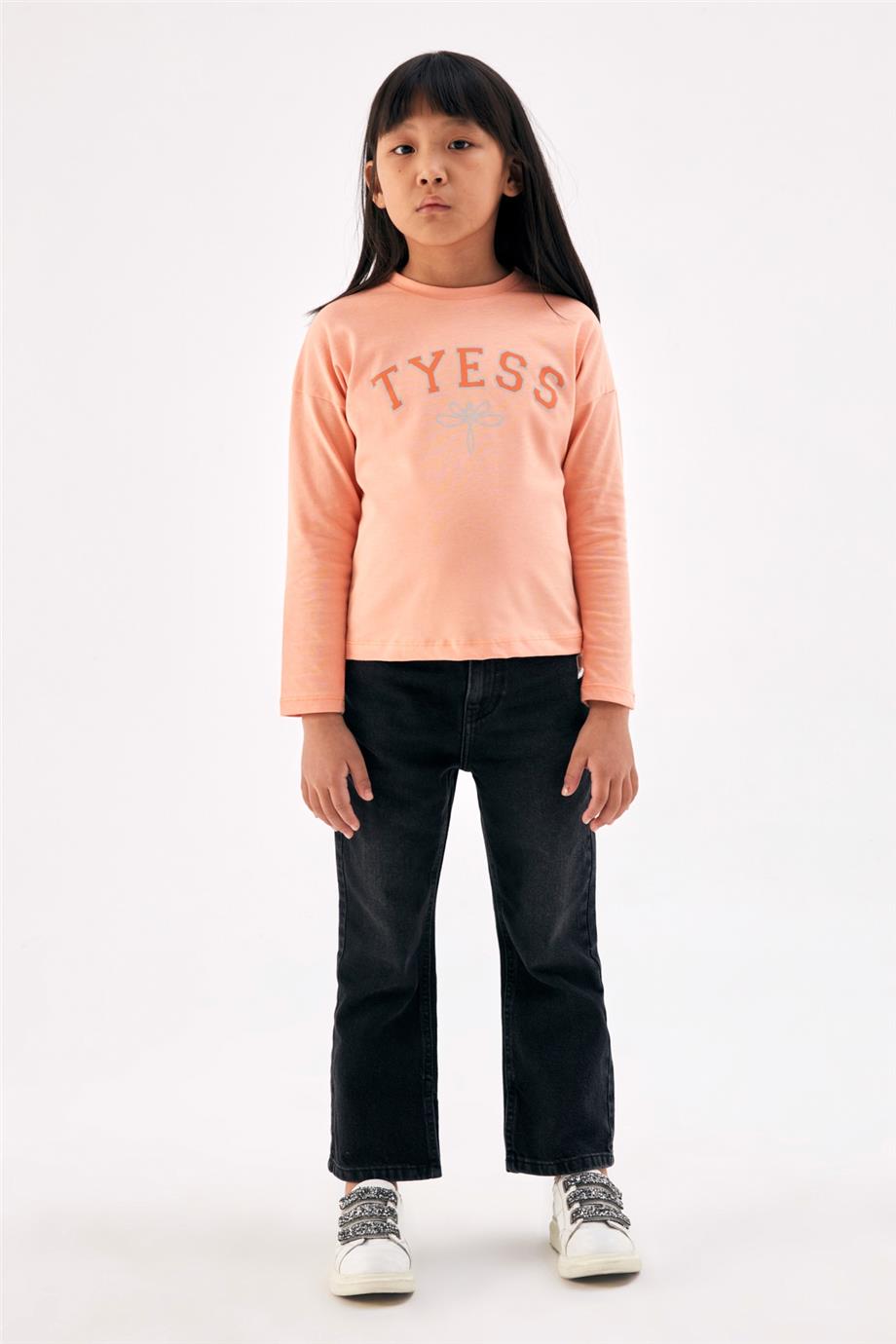 Tyess Kız Çocuk Pembe T-Shirt