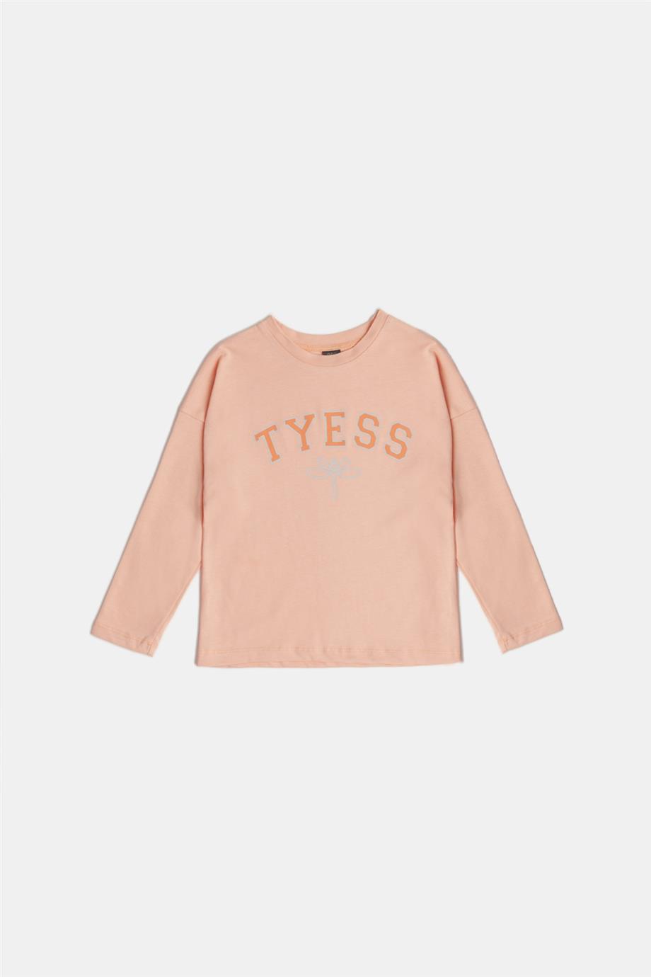 Tyess Kız Çocuk Pembe T-Shirt