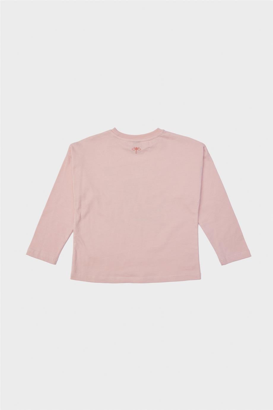 Tyess Kız Çocuk Pembe T-Shirt