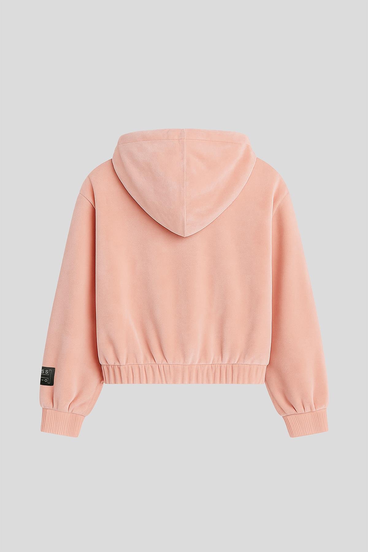 Tyess Kız Çocuk Pudra Eşofman ÜstüTyess Kız Çocuk Pudra Eşofman Üstü