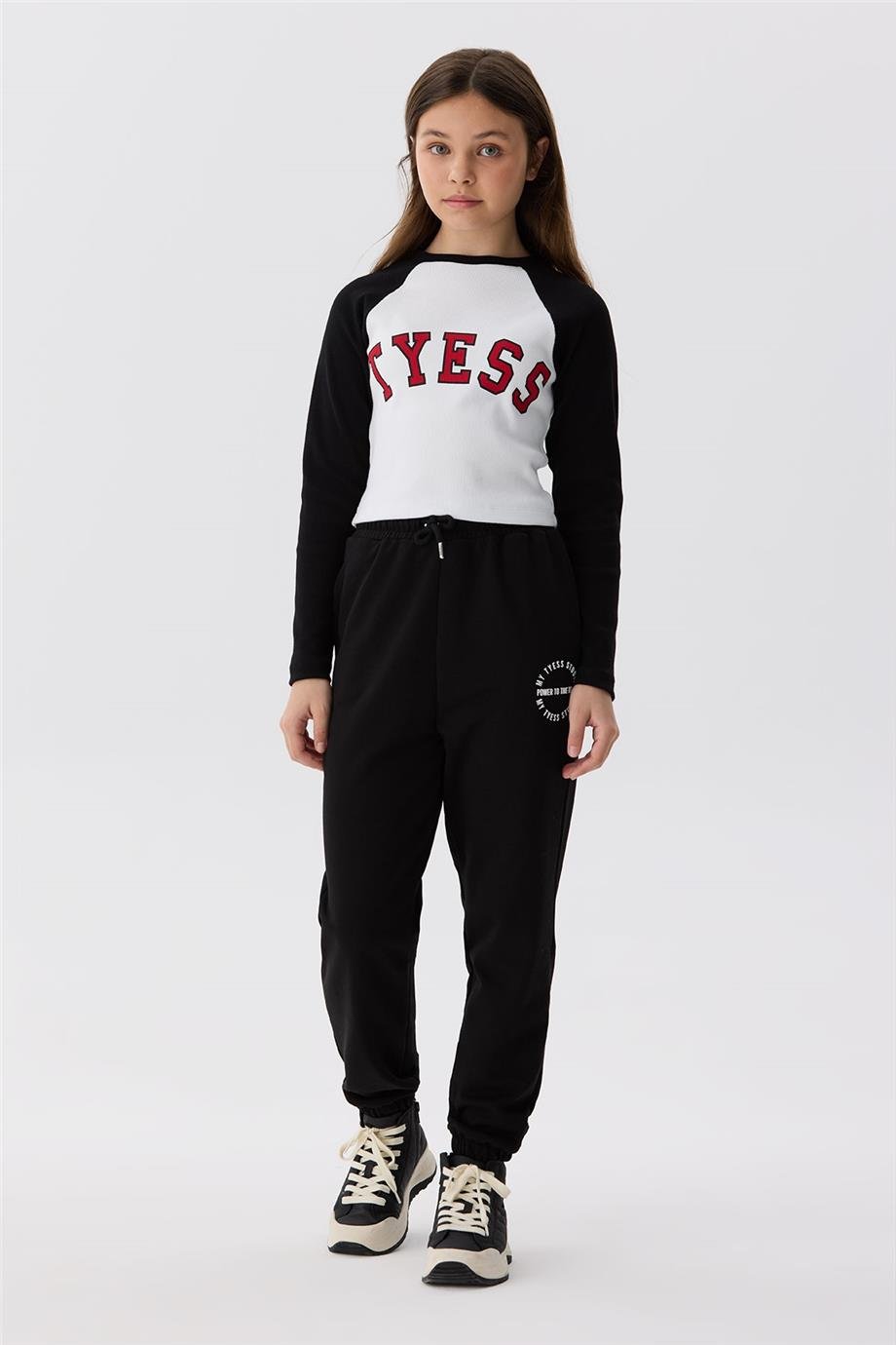 Tyess Kız Çocuk Renkli T-Shirt