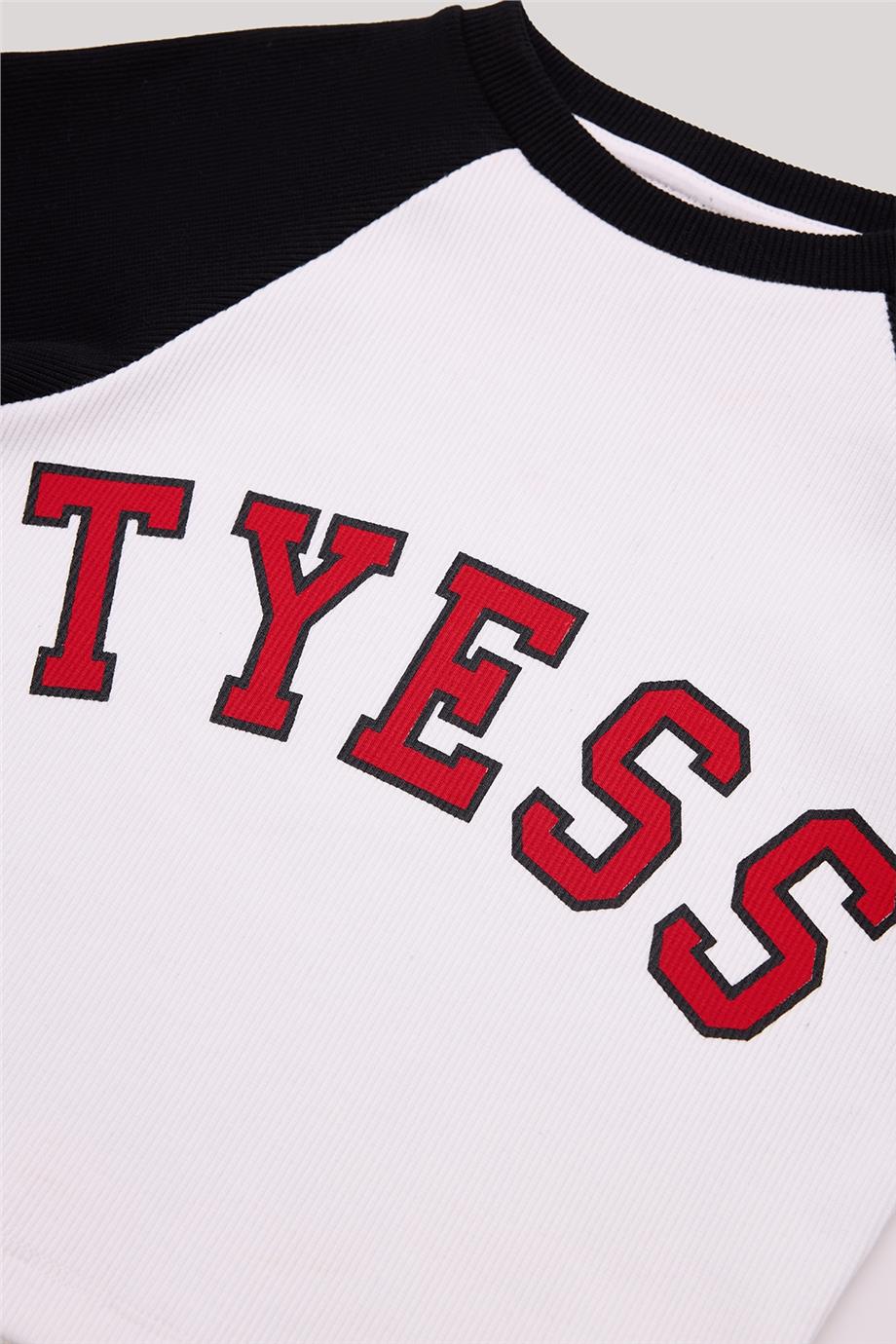 Tyess Kız Çocuk Renkli T-Shirt