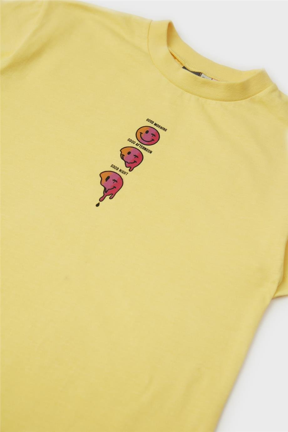 Tyess Kız Çocuk Sarı Pijama Elbise