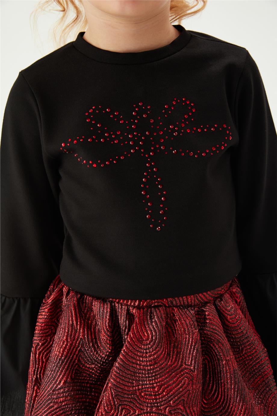 Tyess Kız Çocuk Siyah Bluz