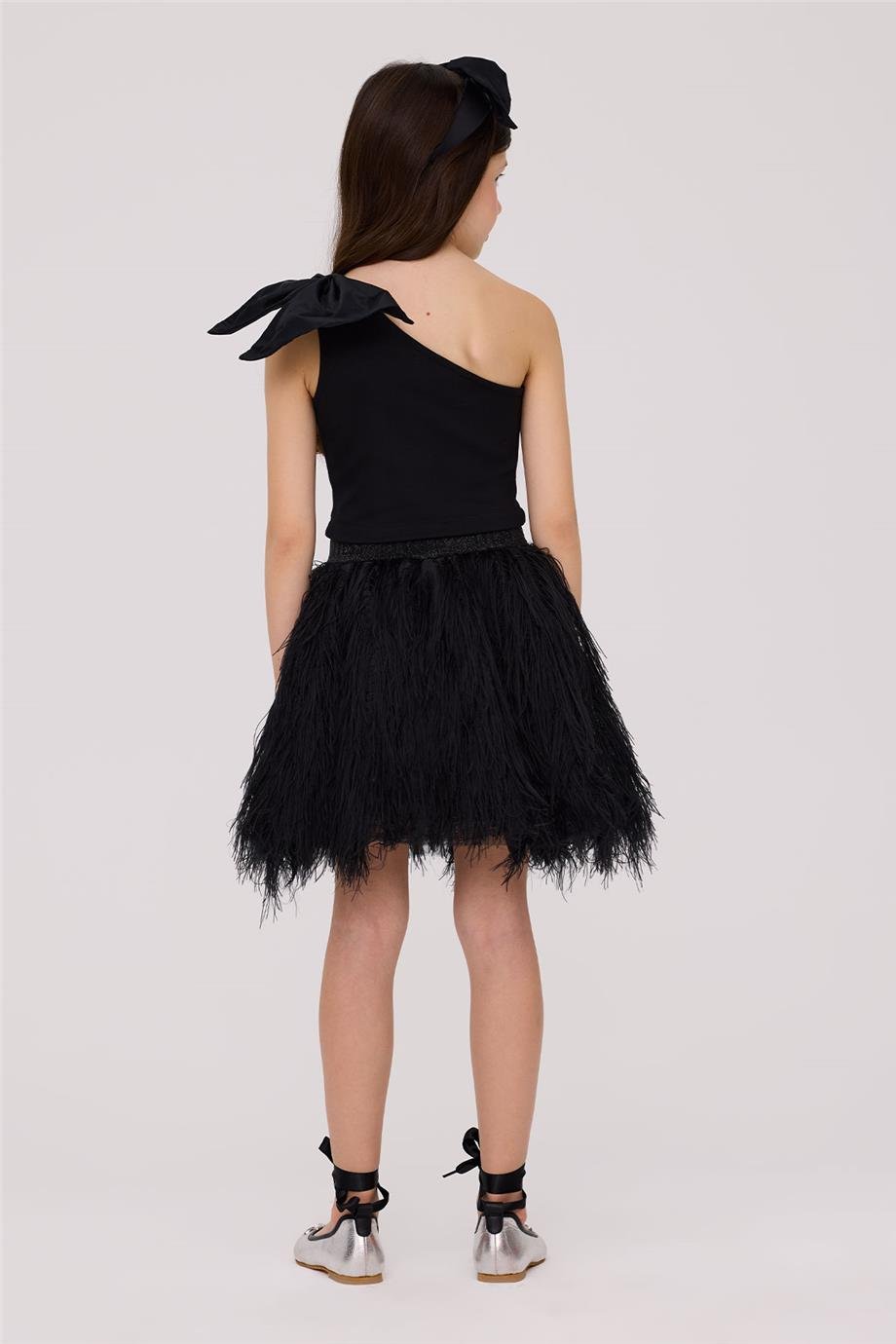 Tyess Kız Çocuk Siyah BluzTyess Kız Çocuk Siyah Bluz