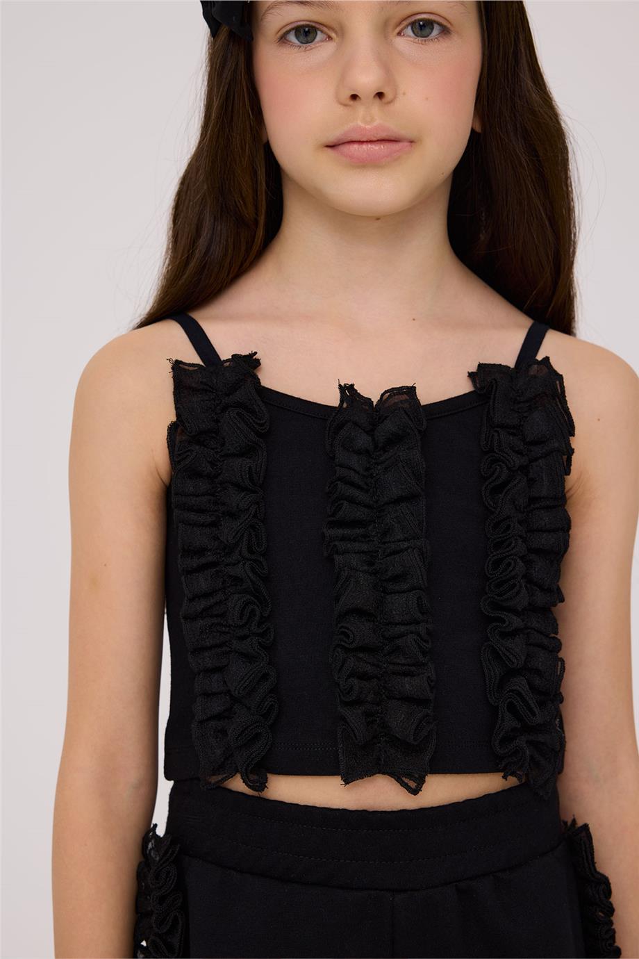 Tyess Girl Black BlouseTyess Girl Black Blouse