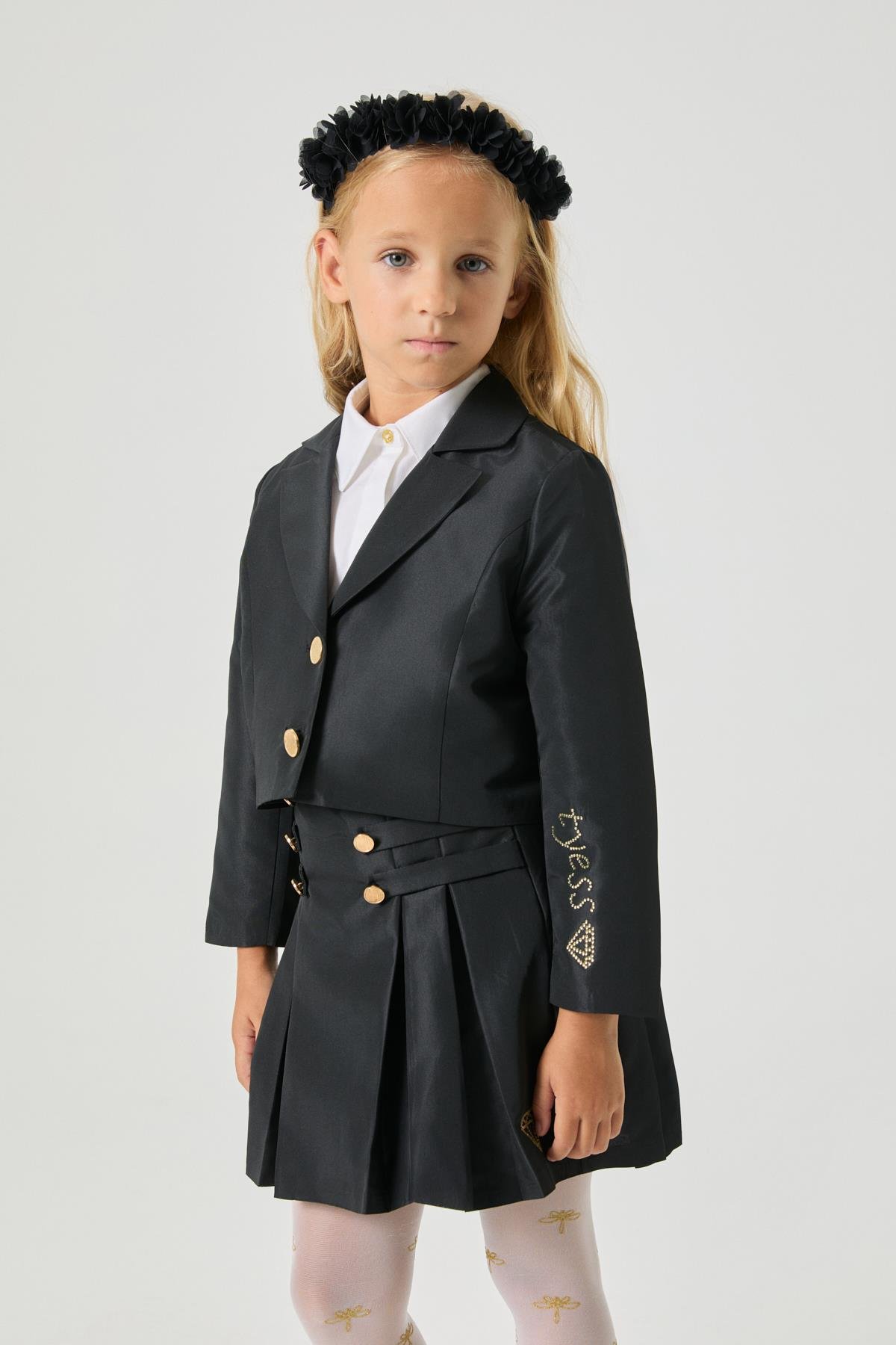 Tyess Girl Black JacketTyess Girl Black Jacket