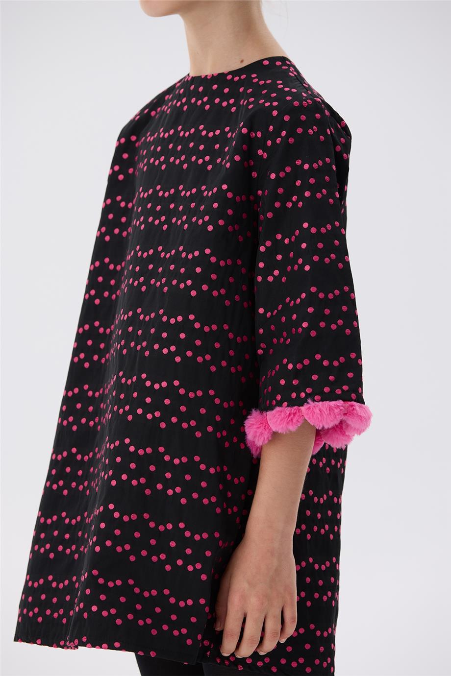 Tyess Kız Çocuk Siyah Elbise