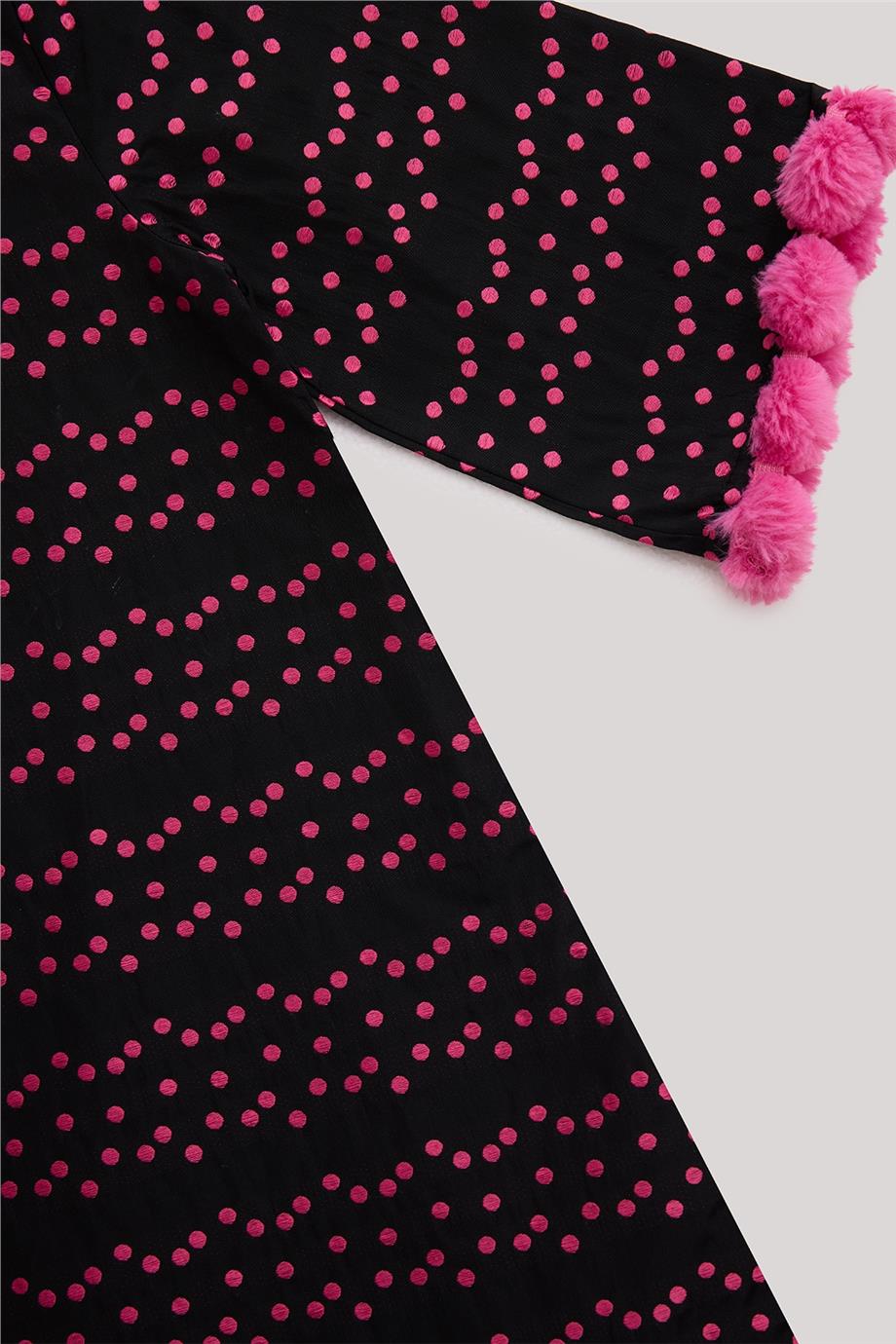 Tyess Kız Çocuk Siyah Elbise