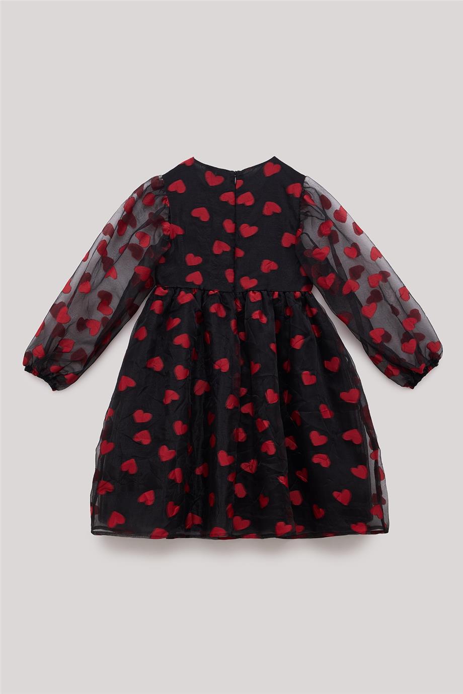 Tyess Kız Çocuk Siyah Elbise