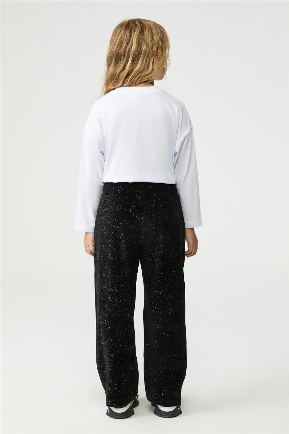 Tyess Kız Çocuk Siyah Eşofman AltıTyess Kız Çocuk Siyah Eşofman Altı