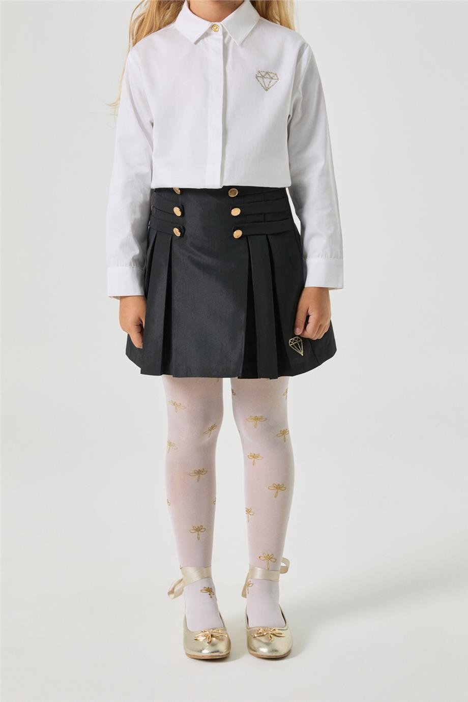 Tyess Kız Çocuk Siyah EtekTyess Kız Çocuk Siyah Etek