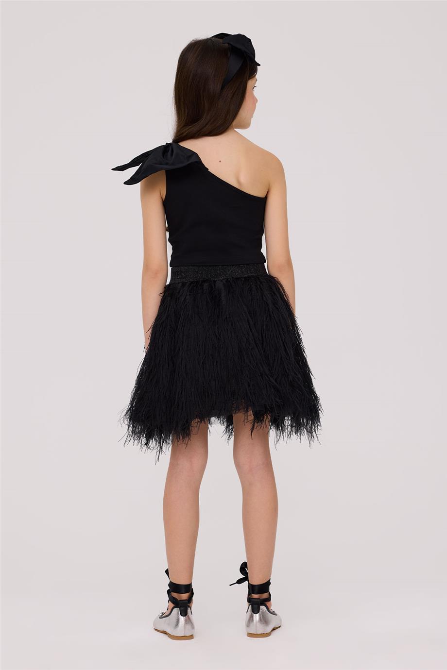 Tyess Kız Çocuk Siyah EtekTyess Kız Çocuk Siyah Etek