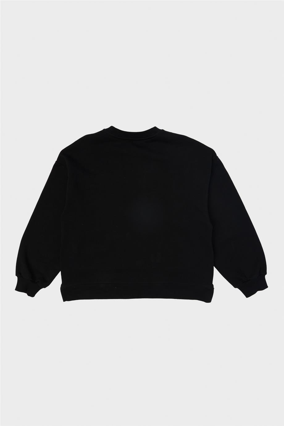 Tyess Kız Çocuk Siyah Sweatshirt