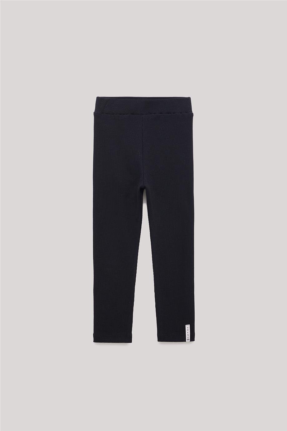 Tyess Kız Çocuk Siyah Tayt