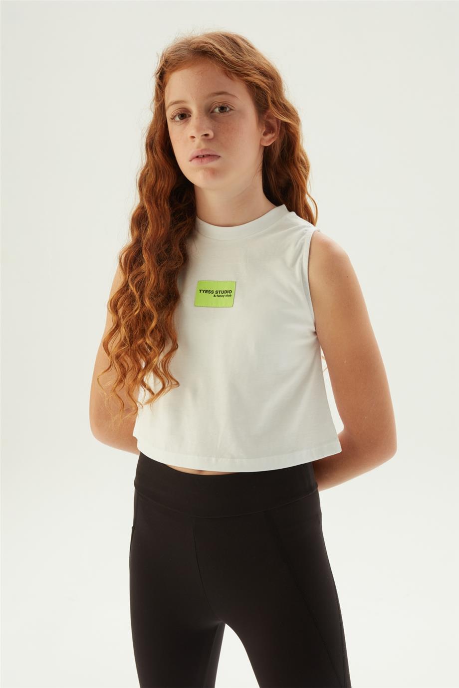 Tyess Kız Çocuk Siyah Tayt